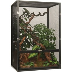 Aluminium Gaze Terrarium Mittelgroß/Extra Hoch - Mittelgroß/Extrahoch