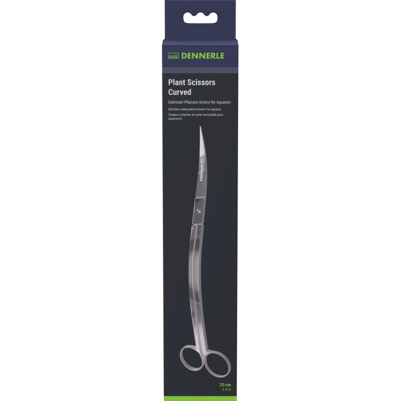 Dennerle Plant Scissors Curved, 25 cm