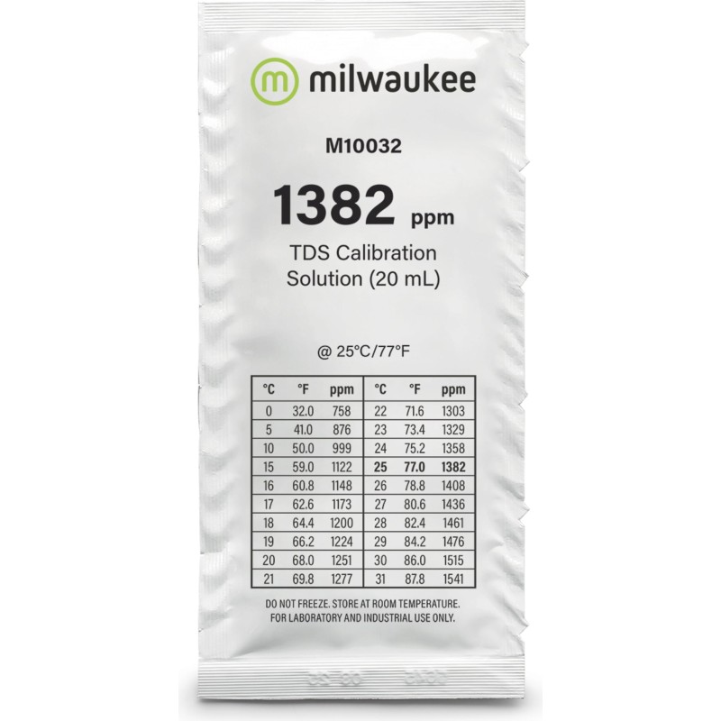 Milwaukee TDS Kalibrierlösung 1332 ppm 25x20ml - 25 Stk