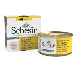 Schesir Dose Jelly 85g - Thunfisch und Surimi