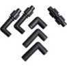 Dennerle Scaper's Flow - Rohrinstallation Set 4573, schwarz - 1 Set