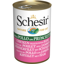 Schesir Dose 140g - Hühnerfilet und Schinken