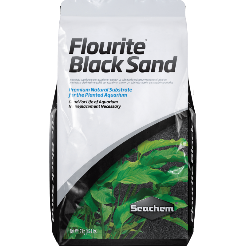 Seachem Flourite Black Sand  - 7 kg