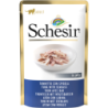 Schesir Frischebeutel 85g - Thunfisch und Wolfsbarsch