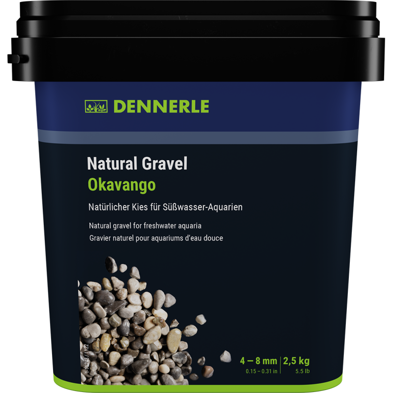 Dennerle Natural Gravel Okavango - 2,5 kg