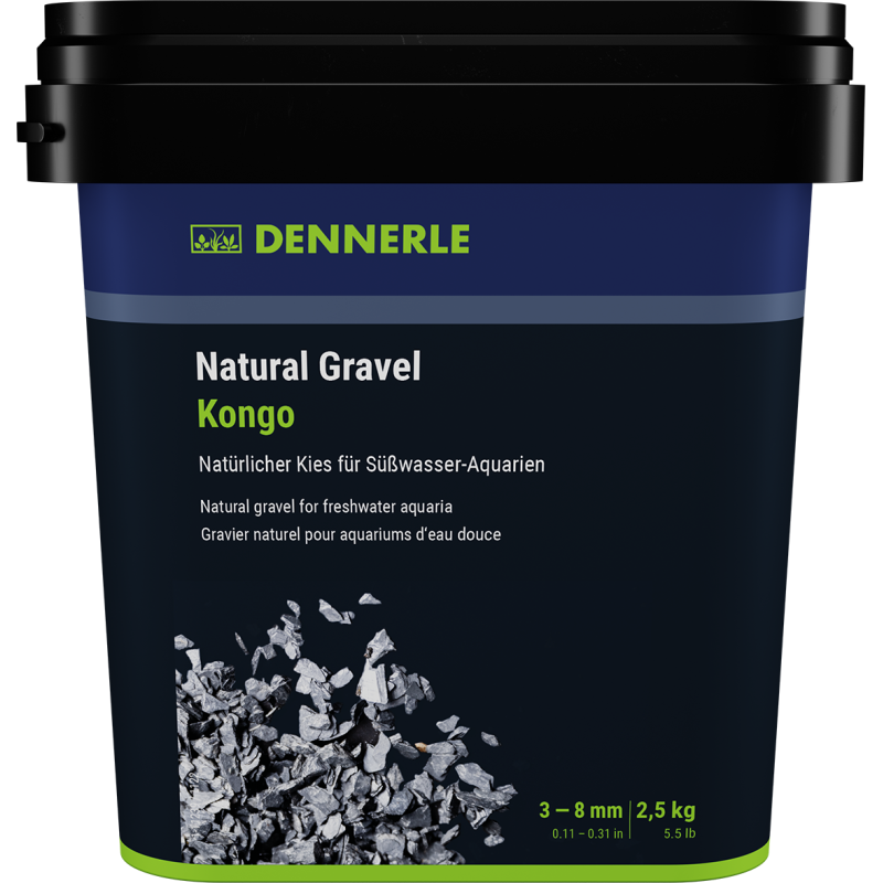 Dennerle Natural Gravel Kongo - 2,5 kg