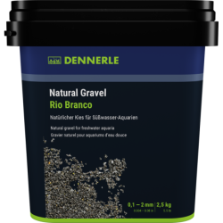 Dennerle Natural Gravel Rio Branco - 2,5 kg