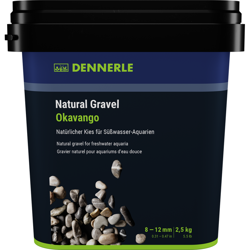 Dennerle Natural Gravel Okavango - 2,5 kg