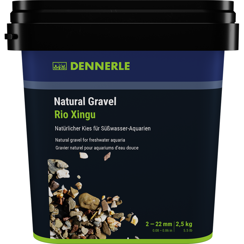 Dennerle Natural Gravel Rio Xingu - 2,5 kg