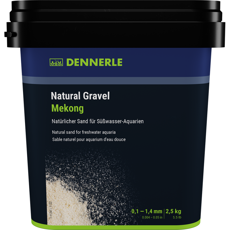 Dennerle Natural Gravel Mekong - 2,5 kg