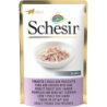 Schesir Frischebeutel 85g - Thunfisch, Huhn und Schinken