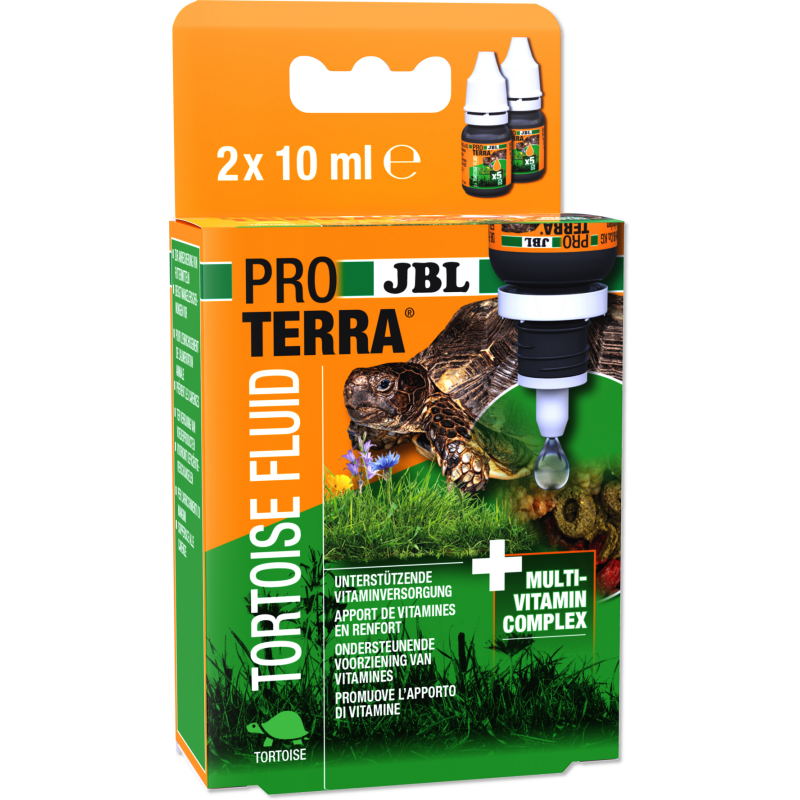 JBL PROTERRA Tortoise Fluid 2x10 ml - 20 ml