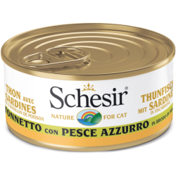 Schesir Brühe 70g - Thunfisch und Sardine