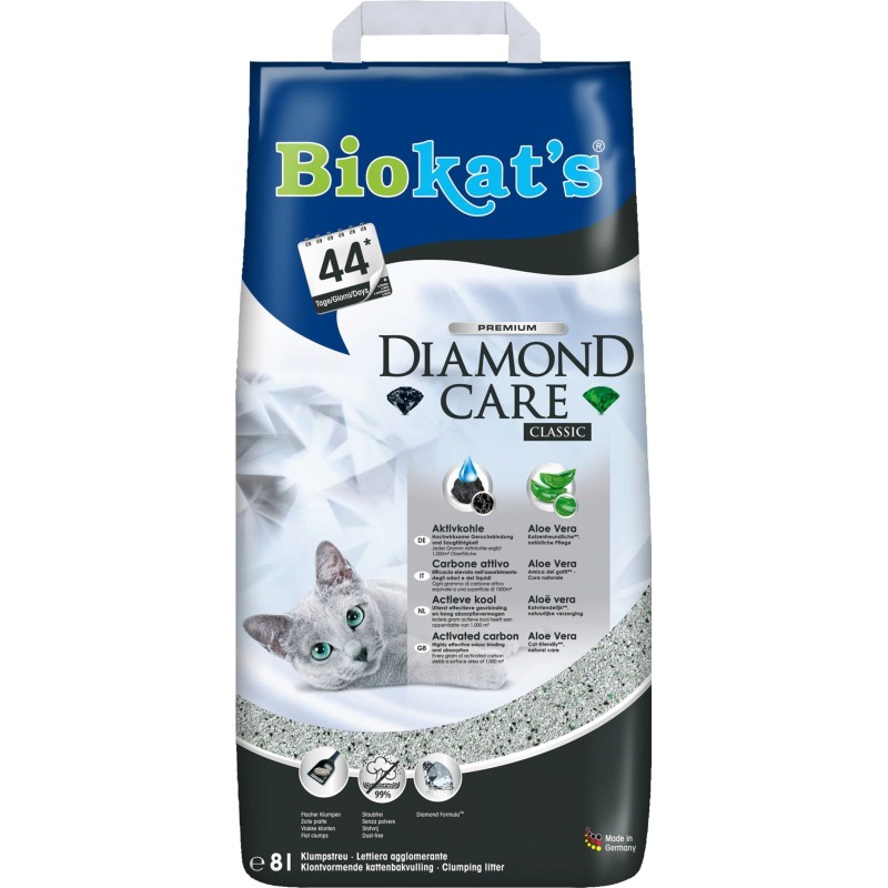 Biokat's Katzenstreu Diamond Care classic - 8 l