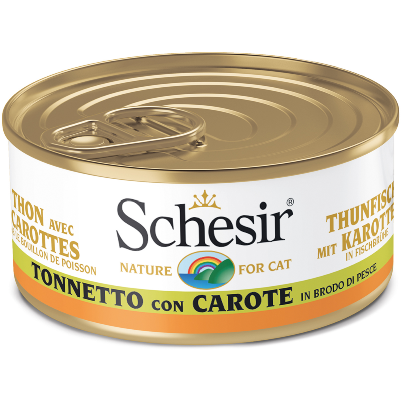 Schesir Brühe 70g - Thunfisch und Karotte