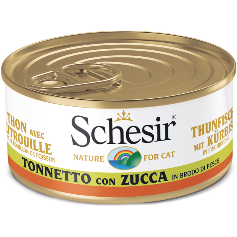 Schesir Brühe 70g - Thunfisch und Kürbis