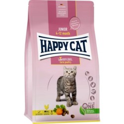 Happy Cat Trockenfutter Junior Land Geflügel - 4 kg