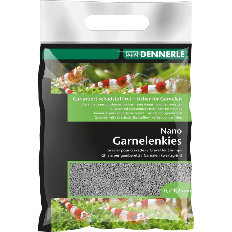 Dennerle Nano Garnelenkies Arkansas Grau - 2 kg