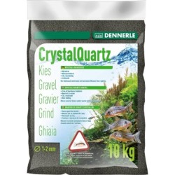 Dennerle Kristall-Quarzkies Diamantschwarz - 10 kg