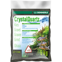 Dennerle Kristall-Quarzkies Diamantschwarz - 5 kg