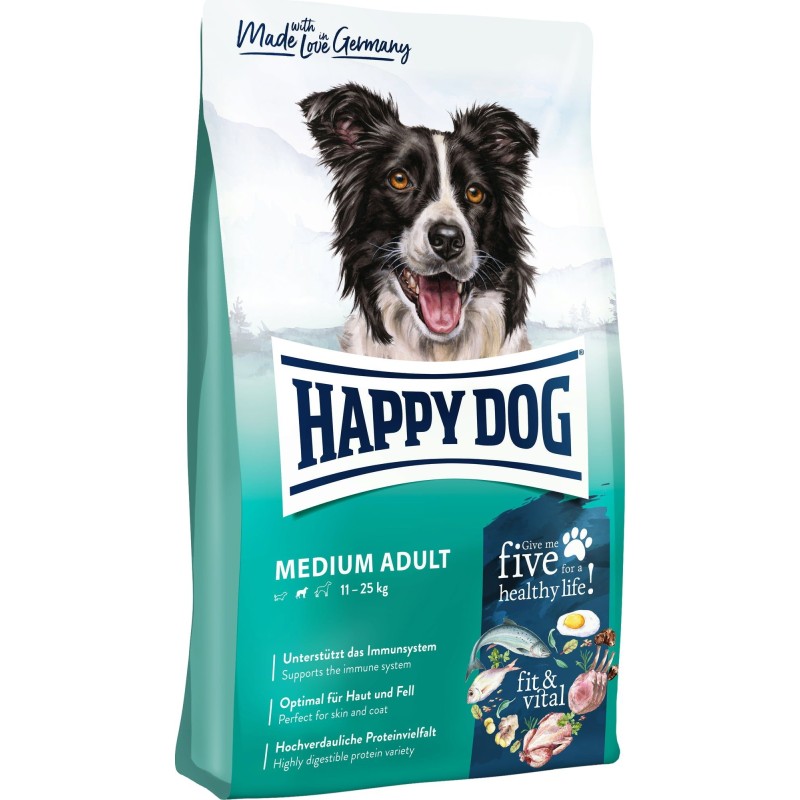 Happy Dog Trockenfutter Fit&Vital Adult Medium - 4 kg