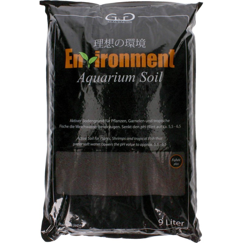 Garnelenhaus GlasGarten Environment Aquarium Soil - 9 Liter