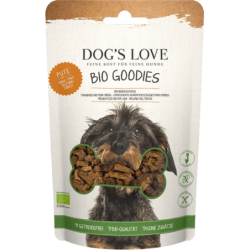 DOG'S LOVE Hundeleckerlis BIO Pute - 150 g