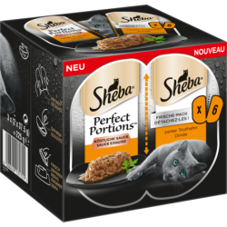 Sheba Perfect Portions in Sauce mit Truthahn 6x37,5g - 225 g