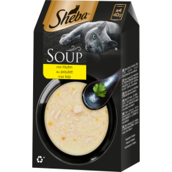 Sheba Soup mit Hühnchenbrustfilets 4x40g - 160 g