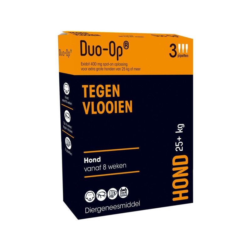 Duo-Op Hund ab 25 kg - 400 mg - 3 Pipetten