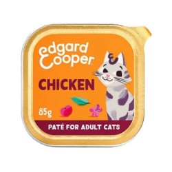 Edgard & Cooper Erwachsene Katze - Huhn aus Freilandhaltung - 16 x 85 g