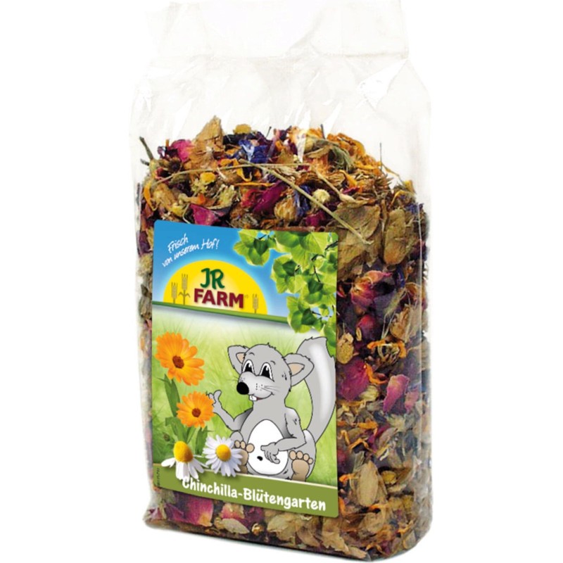 JR Farm Chinchilla Blütengarten - 50 g