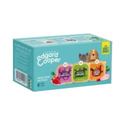 Edgard & Cooper Multipack - Schälchen - Huhn/Wild & Lamm - 6 x 100 g