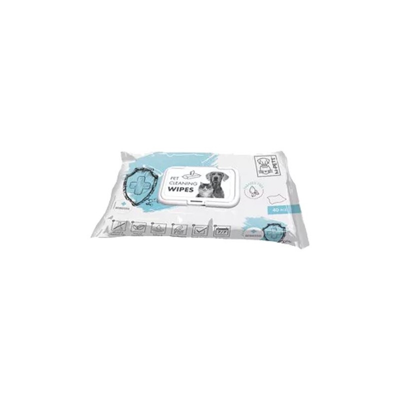 M-Pets Wipes Antibakteriell - 28 x 18 cm - 30 Stück