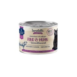 Sanabelle Adult Nassfutter mit Rind & Huhn - 6 x 400 g