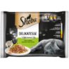 Sheba Frischebeutel Delikatesse in Gelee Feine Vielfalt MSC 4x85g - 340 g