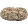 Bobby Bett Oval Poilu Beige - 55 x 45 cm