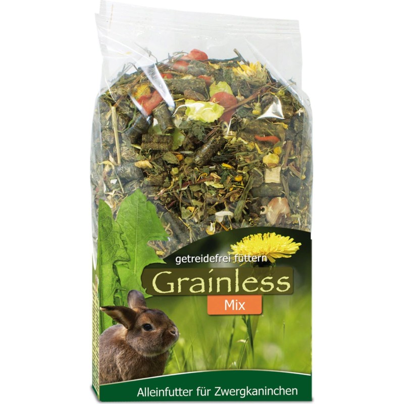 JR Farm Grainless Mix Zwergkaninchen - 650 g