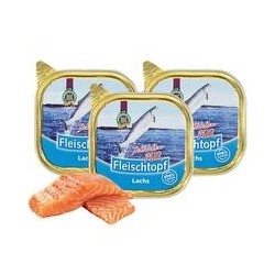 Fleischtopf-Schälchen-PUR Lachs