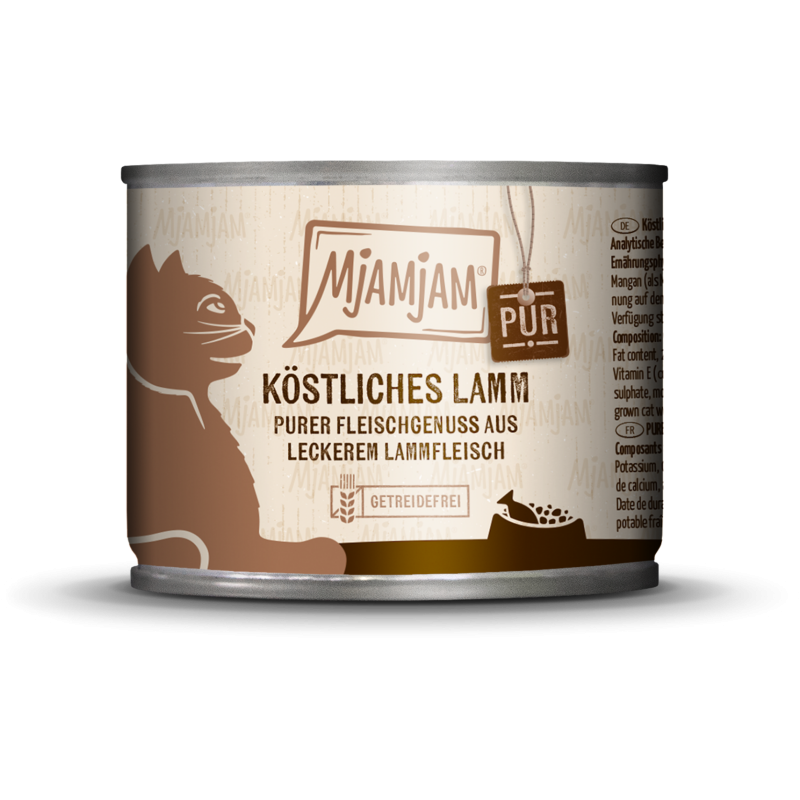 Mjamjam Lamm pur - 200 g