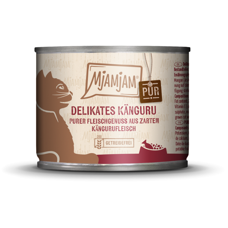 Mjamjam Känguru pur - 200 g