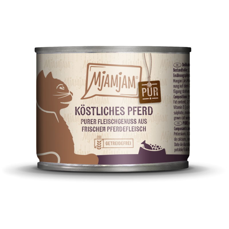 Mjamjam Pferd pur - 200 g