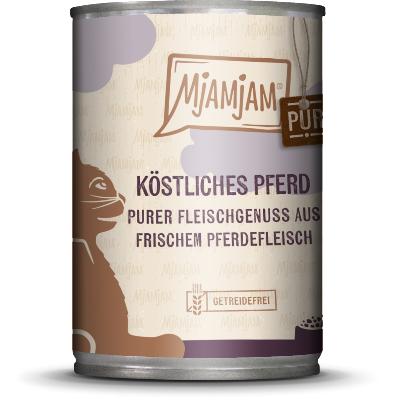 Mjamjam Pferd pur - 400 g