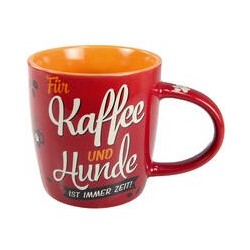 Nostalgic-Art Tasse "Kaffee und Hunde"