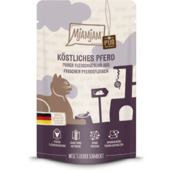 Mjamjam Pferd pur Portionsbeutel - 125 g