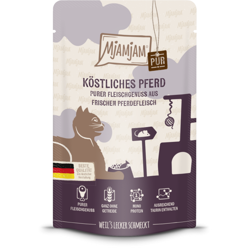 Mjamjam Pferd pur Portionsbeutel - 125 g