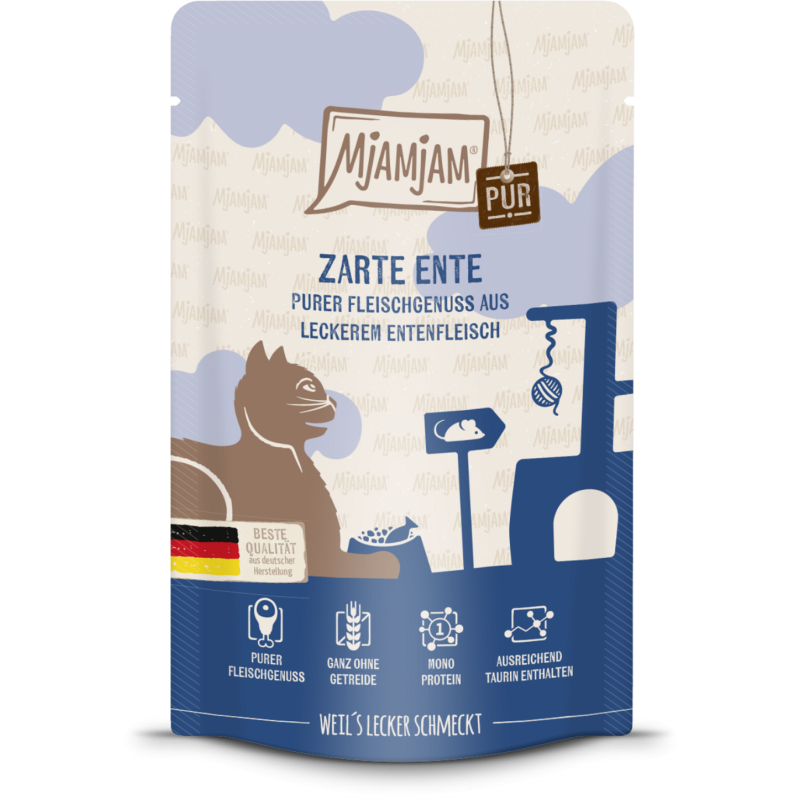 Mjamjam Ente pur Portionsbeutel - 125 g