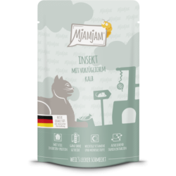 Mjamjam Insekt und Kalb Portionsbeutel - 125 g