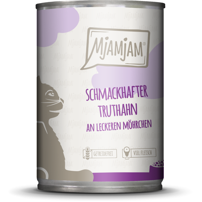 Mjamjam Truthahn und Karotten - 400 g