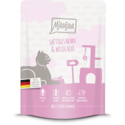 Mjamjam Huhn und Wildlachs Portionsbeutel - 300 g